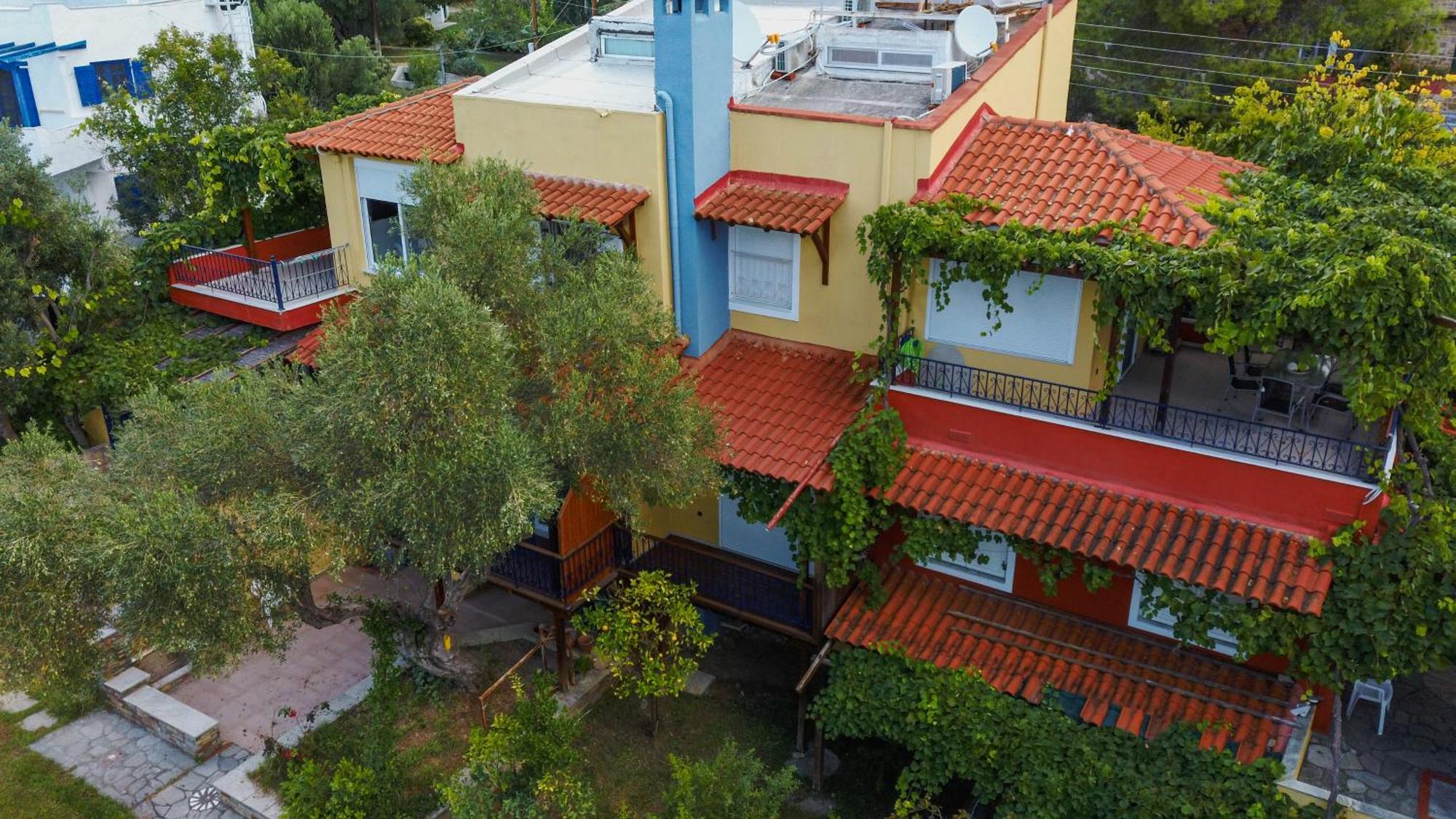 Mathesi Apartment Balcony 엘리아 외부 사진